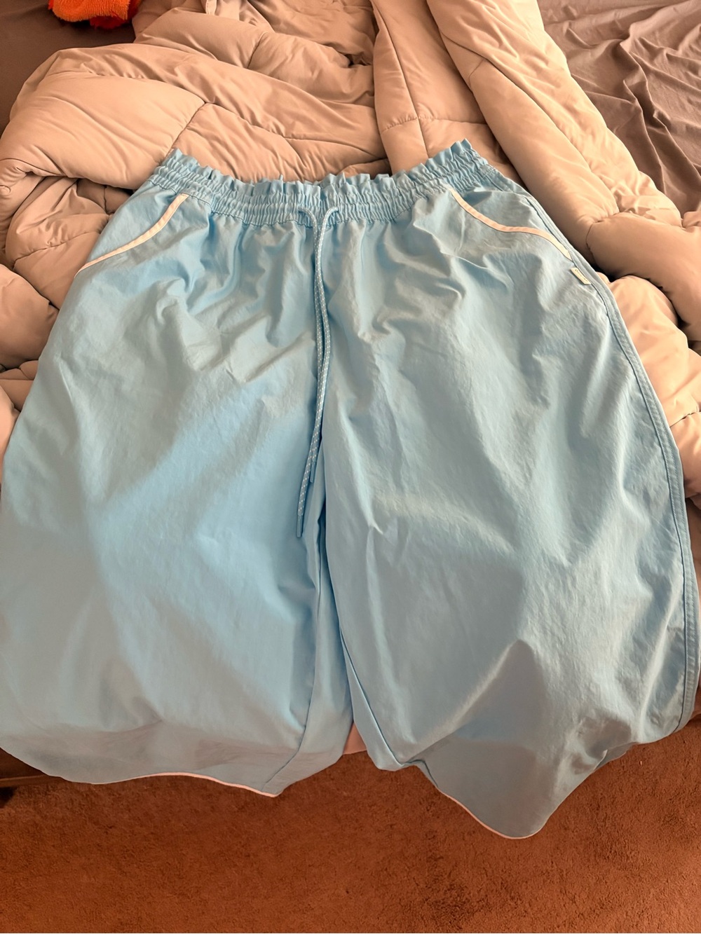 Offline Light Blue Barrel Pants